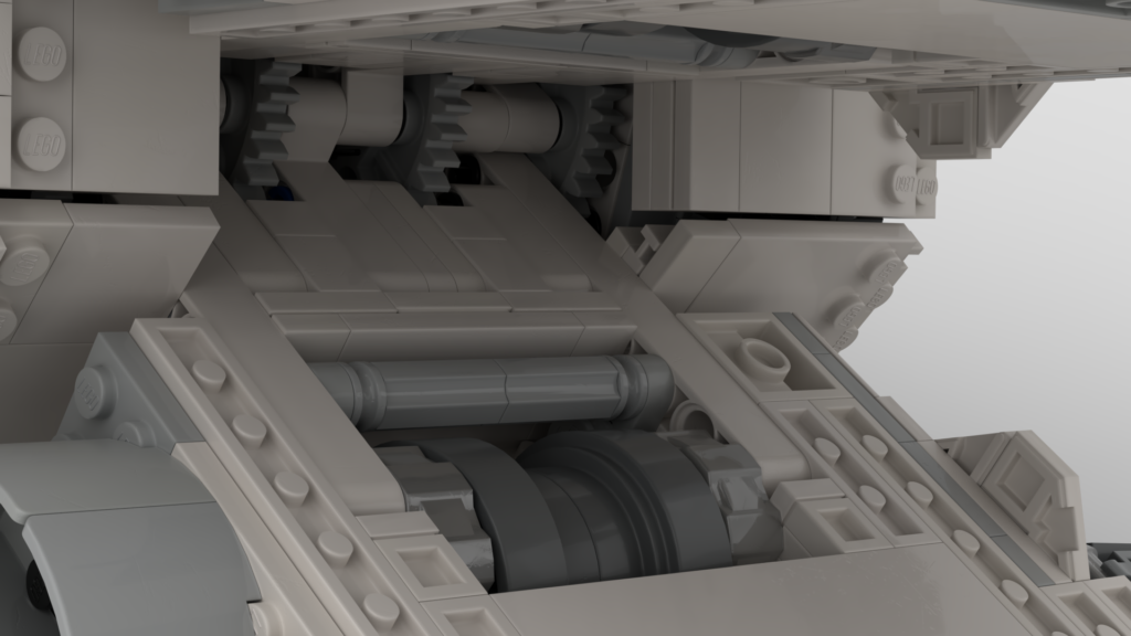 Engine bay (render)